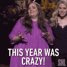 this year was crazy aidy bryant saturday night live crazy year bad year