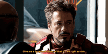 Iron Man Give Me A Couple Of Boxes Of That GIF - Iron Man Give Me A Couple Of Boxes Of That Ill Be Right As Rain GIFs