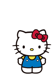 Hello Kitty Cutge Sticker - Hello Kitty Cutge Kawaii Stickers