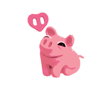Pig Kiss GIF - Pig Kiss Mwah GIFs