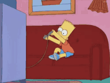 Bart Simpson Video Games GIF - Bart Simpson Video Games GIFs