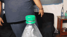 Im Salt Bottle Cap Challange GIF - Im Salt Bottle Cap Challange Bottle GIFs