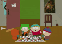 Eric Cartman South Park GIF - Eric Cartman South Park Screw You GIFs