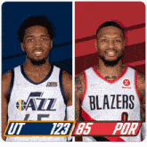 Utah Jazz (123) Vs. Portland Trail Blazers (85) Post Game GIF - Nba Basketball Nba 2021 GIFs