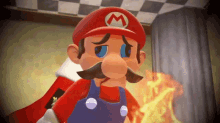 Mario Paying Respects Smg4f GIF - Mario Paying Respects Smg4f GIFs