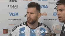 Messi Angry Messi Qatar Worldcup GIF - Messi Angry Messi Qatar Worldcup Que Miras Bobo Messi GIFs