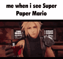 Spm Super Paper Mario GIF - Spm Super Paper Mario Paper Mario GIFs