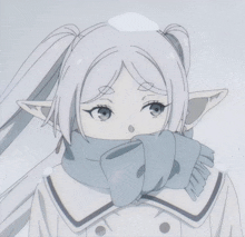 Anime Frieren GIF - Anime Frieren Cold GIFs