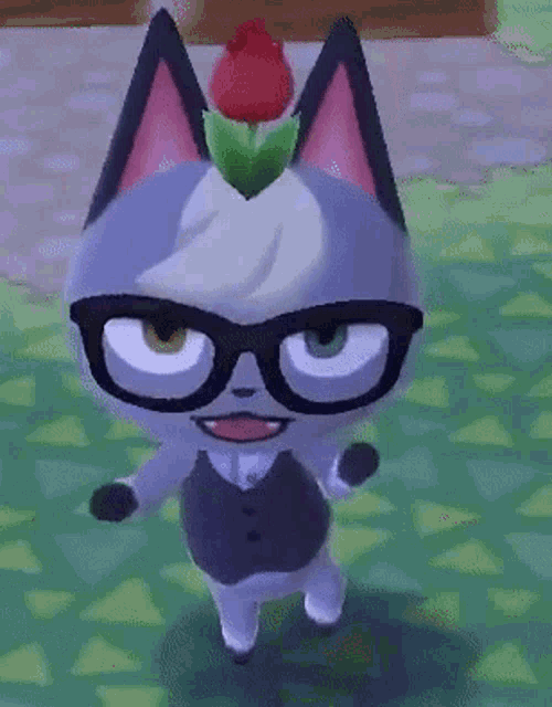 Raymond Animal Crossing GIF - Raymond Animal Crossing Dance - Discover &  Share GIFs
