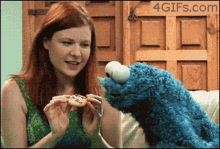 Cookie Monster Ella Morton GIF