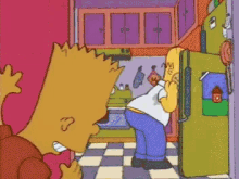 Simpsons April Fools GIF - Homer Bart Beer GIFs