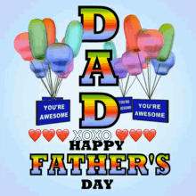 Happy Fathers Day Dad GIF - Happy Fathers Day Fathers Day Dad GIFs