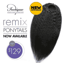 Indique Hair Extensions Ponytails GIF - Indique Hair Extensions Ponytails New Product GIFs