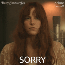 Sorry Daisy Jones GIF - Sorry Daisy Jones Riley Keough GIFs