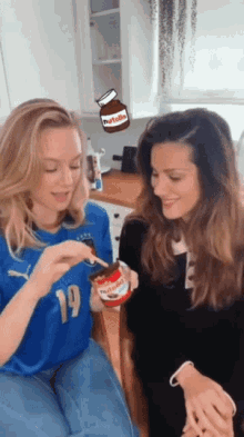 danielle savre nutella and go dip dipping nutella and go sticks