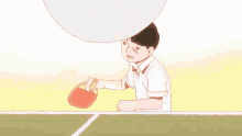 ping pong anime animation table tennis smile