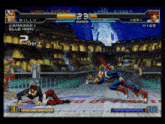 a video game screen shows billy yamazaki and vice fighting
