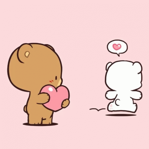 Milk And Mocha Heart Milk And Mocha I Love You GIF - Milk And Mocha ...