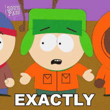 Exactly Kyle Broflovski GIF - Exactly Kyle Broflovski South Park GIFs
