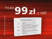 a sign that says 99 zt z vat on it