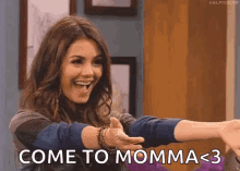 Open Arms Emoji Victorious GIF - Open Arms Emoji Victorious Victoria Justice GIFs