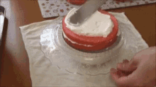 Cake Prepare GIF - Cake Prepare Frosting GIFs
