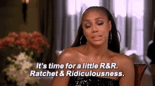 Tamar Braxton Its Time For A Little Rr GIF - Tamar Braxton Its Time For A Little Rr GIFs