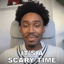 Its A Scary Time Rumi Robinson GIF - Its A Scary Time Rumi Robinson Imurgency GIFs