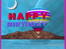 Happy Birthday Hot Air Balloon GIF - Happy Birthday Hot Air Balloon GIFs