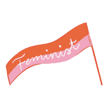 flag feminist feminism ellvau ellvaudesign