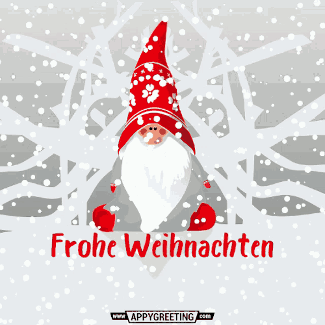 Animierte Bilder von frohen Weihnachten