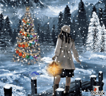 Christmas Time Snow GIF - Christmas Time Snow Girl GIFs