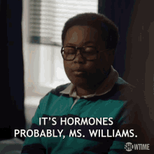 Its Probably Hormones Its In The Meat GIF - Its Probably Hormones Its In The Meat Hormones GIFs