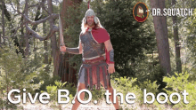 Give Body Odor The Boot Give Bo The Boot GIF - Give Body Odor The Boot Give Bo The Boot Natural Deodorant GIFs