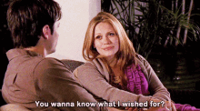 One Tree Hill Haley James Scott GIF - One Tree Hill Haley James Scott You Wanna Know What I Wished For GIFs