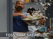 Cooking Salad GIF - Cooking Salad Chef GIFs
