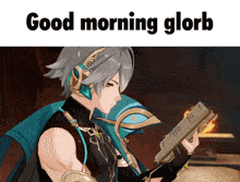 Good Morning Glorb GIF - Good Morning Glorb Genshin Impact GIFs