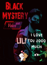 a man wearing a mask and a red jacket with the words " i love you sooo much "