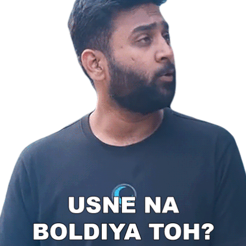 Usne Na Boldiya Toh Prashant Kulkarni Sticker - Usne Na Boldiya Toh Prashant Kulkarni Shorts Break Stickers