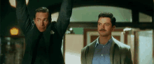Agent Carter Jarvis Stark GIF - Agent Carter Jarvis Stark Hands Up GIFs