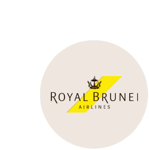 Royal Brunei Airlines Brunei Sticker - Royal Brunei Airlines Royal Brunei Brunei Stickers