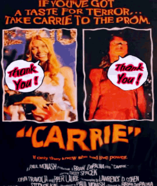 Carrie Thank You GIF - Carrie Thank You Thanks GIFs
