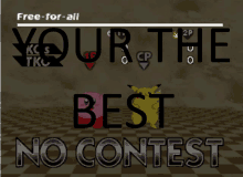 Youre The Best No Contest Nintendo GIF - Youre The Best No Contest Youre The Best No Contest GIFs