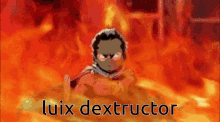 Luix Dextructor Inferno Cop GIF