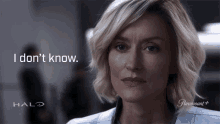 I Dont Know Dr Catherine Halsey GIF - I Dont Know Dr Catherine Halsey Natascha Mcelhone GIFs