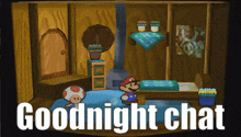 Goodnight Chat Paper Mario GIF - Goodnight Chat Paper Mario Paper Mario 64 GIFs