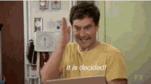 The League It Is Decided GIF - The League It Is Decided Pete Eckhart GIFs