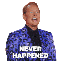 Never Happened Carson Kressley Sticker - Never Happened Carson Kressley Rupaul’s Drag Race All Stars Stickers