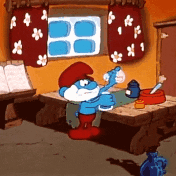 Papa Smurf Angry GIF Papa smurf Smurf Angry Discover Share GIFs