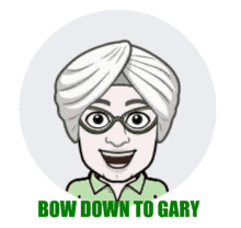Gary White Gary Rules GIF - Gary White Gary Rules Bow Down To Gary GIFs